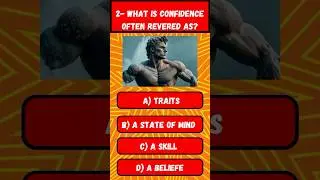 CONFIDENCE TEST ⚡️ Trivia Questions to Rate Your Confidence -  BECOME MASCULINE FAST !! 60 SECONDS