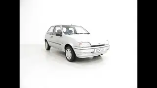 The Top of the Final Fiesta Classic Range, a Ford Fiesta Mk3 Cabaret with 15,210 Miles - SOLD!