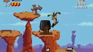 El correcaminos y el coyote - demolición del desierto ( completo )