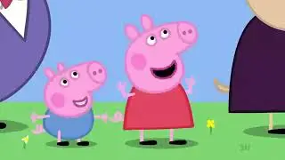 Daddy Pig falls out of an airplane and dies