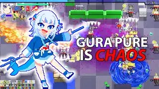 Gura Stupidly OP (HOLOCURE) #arekuse1 #holocure #hololive #gaming #games #vtuber