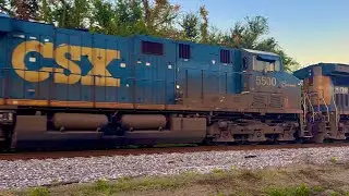 CSX I026-21 with CSXT ES44AH 3159 leading with a RL K5HL on 10/21/2025 