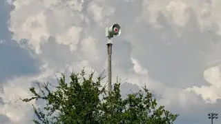 Federal Signal 2001-130 Siren Test (Quiet Test & Attack), Mont Belvieu, TX