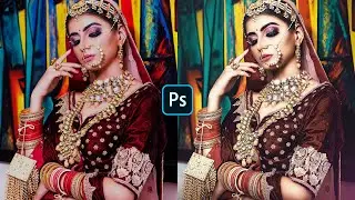 Photoshop CC Tutorial: Wedding Photo Edit  : CAMERA RAW Filter