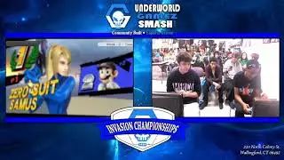 Invasion Championship - Winner's Quarters: Marss (Zero Suit Samus) vs Dark Wizzy (Mario)