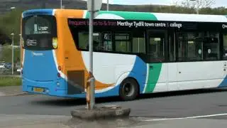 MERTHYR TYDFIL LAST DAYS OF OLD BUS STATION MAY 2021 BY DAVE SPENCER OF PMP FILMS
