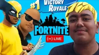 Bored playing PUBG so playing fortnite with Halal master.