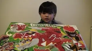 もうすぐ最終回！その前にいまさらミニティラの開封動画ｗキョウリュウジャー★