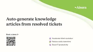 Auto-generate knowledge articles from resolved tickets