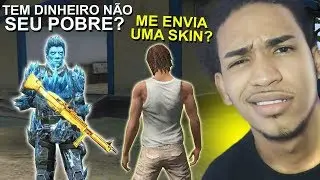 FINGI SER POBRE E FUI HUMILHADO DEPOIS SURPREENDI O GEMADÃO NO FREE FIRE