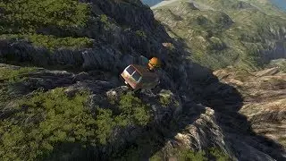 Jump Crashes (#2) - Cliff - BeamNG Drive #4