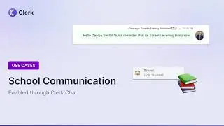 Clerk Chat SMS for Education - Mass texting use-case example