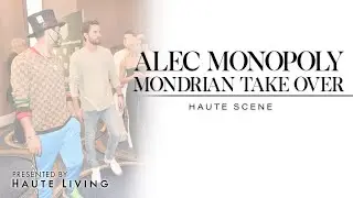 TAG Heuer x Alec Monopoly Takeover at the Mondrian Hotel Art Basel 2016