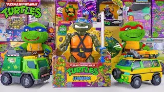 Unboxing Teenage Mutant Ninja Turtles | Secret Box of 4 Ninja Turtle Warriors | Battle Arena Playset
