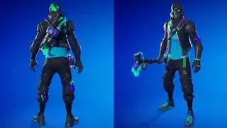 FORTNITE - NIGHT ARTIST ABSTRAKT SKIN COMBOS