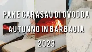 Pane carasau di Ovodda Autunno in Barbagia #2023