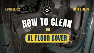 How to Clean Ruff Liners XL Floor Cover | Fast & Easy Dog Mess Cleanup