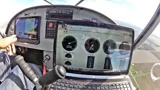 Flying the Zenith CH 750 Cruzer with the UL350i engine, plugged into UL-Read