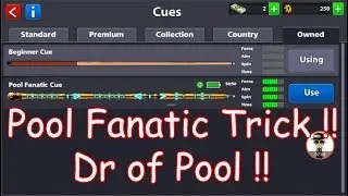 Miniclip - Pool Fanatic Cue Trick - Full Explained - Easy Method - Force of nature [HD]