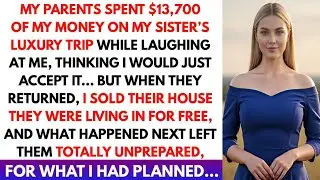 MY PARENTS SPENT $13,700 OF MY MONEY ON MY SISTER&rsquo;S TRIP&hellip; SO I SOLD THEIR HOUSE AND WAITED