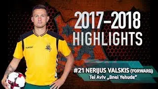 #21 Nerijus Valskis highlights 2017-2018