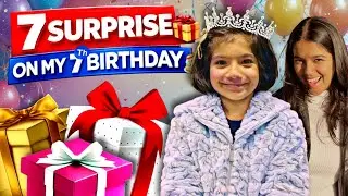 Seven Surprises on Bhuvi’s 7th Birthday 😍 | Laksha Joshi 