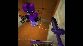Bedwars 2v1 Clip at 1 Heart #shorts #hypixel