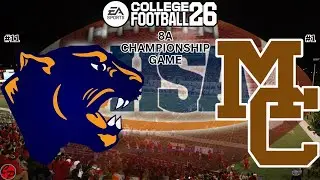 №11 Освего против №1 Маунт-Кармел IHSA 8A HS Playoffs Championship College Football 26 (SIM)