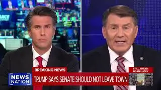 Раундс присоединяется к Лиланду Виттерту на NewsNation, чтобы обсудить приостановку работы правит...