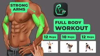 Advertising of ProFit app - Full Body Workout