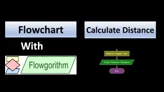 Distance Calculator |  Input Validation with do While loop |  Flowchart | Flowgorthim