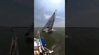 2023 J24 upwind speed #sailing #boat #sports #entertainment #life #racing #yacht #school