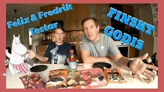 Felix & Fredrik Testar Finskt Godis!! OBS KR&Auml;KVARNING!!