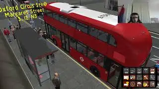 Omsi 2 London Route: 3 to Crystal Palace. This map and passengers made me quit this map.