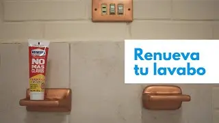 Renueva tu lavabo sin usar Yeso