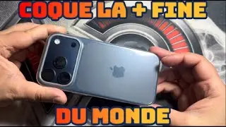 LA COQUE LA PLUS FINE DU MONDE 0.33mm SHOPSYSTEM POUR IPHONE 100% FRANCE