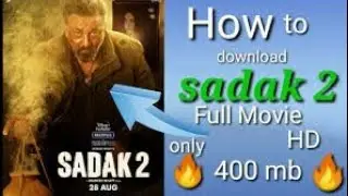 Sadak2 movie kaise download kare||how to download Sadak2 movie||download link description