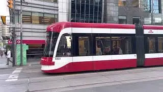 504 King TTC Streetcar #4469 Departing St. Andrew Stn at King West & University Ave (May 29th, 2023)