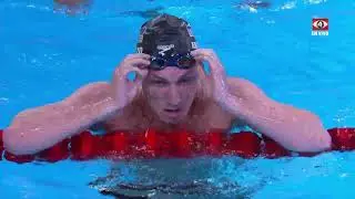 Marcelo Acosta en la final de 400m en los Juegos Panamericanos