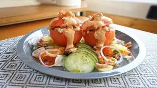 Tomate crevette - Cooking in a van - Vanlifecuisine