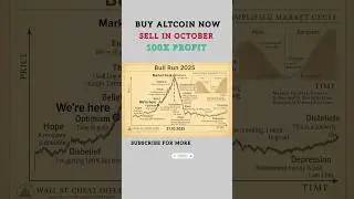 🚀 Bull Run 2025 Explained | Market Psychology & Peak Prediction 📈 #shorts
