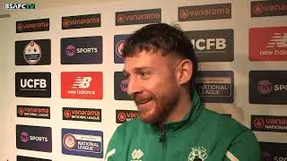 INTERVIEW | Jordan Cook&rsquo;s post-match reaction to Boston United draw