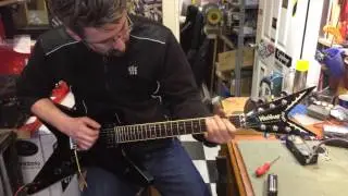 Washburn DIME 333 BJ Black Jack Dimebag Darrell Sound