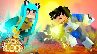 CASAL DINHA BULMA E LUCAS VEGETA! - Minecraft Desafio de Lucky Block