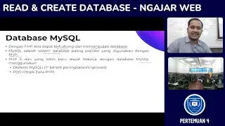 Konektivitas Database, Read Data & Create Data - Ngajar Web