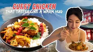 Dinner for one: curry chicken that tastes like a warm hug 🍛💕