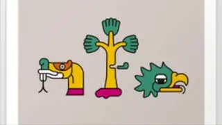 Aztec Art Writing and Numbers