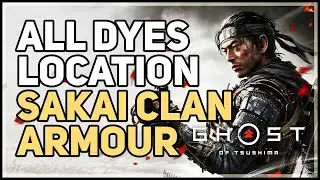 All Sakai Clan Armour Dyes Location Ghost of Tsushima