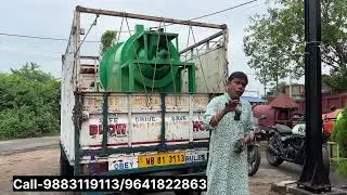 Ring Roaster Machine Delivery To Meghalaya| MURMURA Making machine | muri machine | spring roaster |