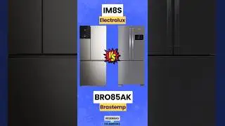 Qual geladeira comprar acima de 550 litros? Electrolux IM8S ou Brastemp BRO85AK? #geladeiras